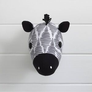 Little Love by NoJo – 3-D Zebra Stuffed nursery Wall Hanging Decor fabric